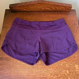 Lululemon Purple Women's Shorts